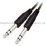 6.35mm Stereo Plug - 6.35mm Stereo Plug Cable