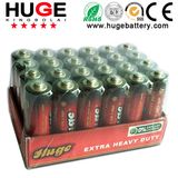 1.5V AA size carbon zinc battery R6P
