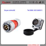 IP67 Waterproof Electric Socket Terminal Connector/4 Pin Automotive Connector