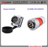 Watertight IP67 Pin Connector/4pin Cable Connector