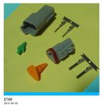 Male Female 3pin Deutsch Series Connector