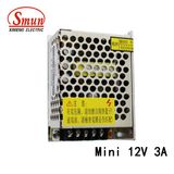 Smun as-35-12 36W 12VDC 3A Mini Switching Mode Power Supply