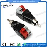 CCTV Male RCA Connector with Screwless Terminal (RC102)