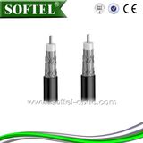 Hot Sale 70ohm Rg59/RG6/Rg7/Rg11 Drop Coaxial Cable with Jacket PVC, PVC with RoHS, PE or Lszh.