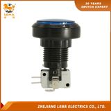 IP40 Protection Level Blue LED Push Button Switch Pbs-004