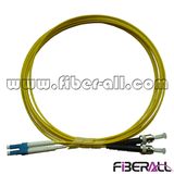 LC/PC-ST/PC Optical Fiber Patch Cord Sm Duplex