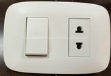 High Quality ABS Copper 10A 250V Wall Socket Switch (CN-004)