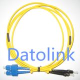 Patch Cord SC/PC-ST/PC Sm Duplex LSZH 2.0mm