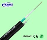 Gyxtc8s 12 to 24 Cores Central Tube Self-Suppor Non-Metallic Strength Member with Messenger Fiber Optic Cable