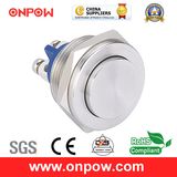 Onpow 19mm Metal Pushbutton Switch (GQ19SPH-10/S, CCC, CE, RoHS Compliant)