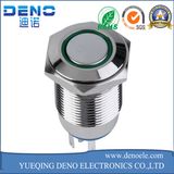 New 12V Metal Angel Eye LED Car Illuminated 16mm Push Button Switch