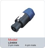 Speakon Plug Speaker Cable 4 Pole 4-Pin Male Connector Nl4FC