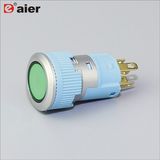 Flat Button Triple LED Push Start Plastic Push Button Switch
