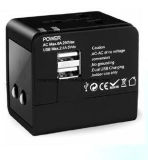 Multi-Color Power Charger Travel Adapter for UK Us Au EU