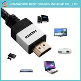 High Speed Dual Colors Male to Male Slim Flexible 4K HDMI Cable for HDTV PS4