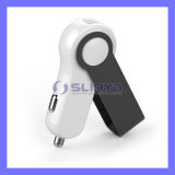 2015 Promotional Gifts New 5V 2A Single USB U Disk Shaped Car Charger for Mobile Phone Tablet