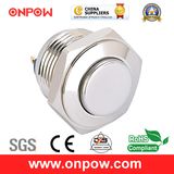 Onpow 16mm Metal Push Button Switch (GQ16H-10/J/N, 16mm, CE, RoHS Compliant)