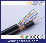 Network Communication Cable RG6 Coaxial Cable Combined UTP Cat5e Cable