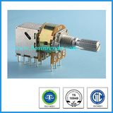Rotary Potentiometer with Push Pull Switch for Audio