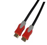 Double Color Plug, 24k Gold-Plated, HDMI Cable to HDMI Cable