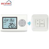 Large LCD Display Wireless Programmable RF Heating Room Thermostat