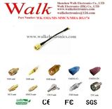 MMCX Male Angle SMA Male Rg174 Cable, MMCX SMA Cable, MMCX Cable Adapter, GSM Antenna Cable