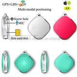 Android/Ios Sos Button Mini GPS Tracker with Real Time Positioning A9