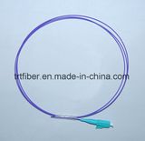 Om4 LC Fiber Optic Pigtail 0.9mm