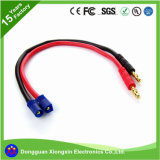 UL Cable Factory Customize Flexible Silicone Cable Charging Adapter Banana Plug to Ec2 Ec3 Ec5 Xt30 Xt60 Tamiya Hxt Jst Walkera