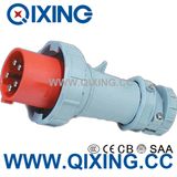 IEC 60309 63A 5p Red International Power Plugs