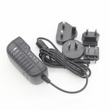 Hot Selling! 24W High Power Interchangeable Plug AC DC Adapter with CE