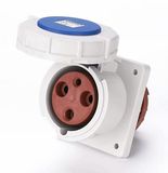 63A 2P+PE IP67 Panel mounted socket (MN6332)