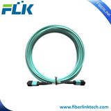 Fiber Optic MTP/MPO Trunk Cable Om3 Om4 12 Cores Patch Cord