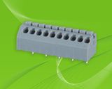 PCB Screwless Terminal Block with 2.54mm Pin Spacing