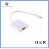 White Mini Dp to HDMI Cable with Chipset for MacBook Length 150mm China Supplier