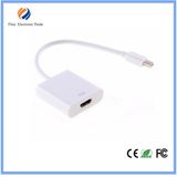 White Mini Dp to HDMI Cable with Chipset for MacBook Length 150mm China Supplier