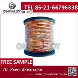 Thermocouple Stranded Twisted Tinned Copper Silicone Insulated Wires 3X2.5 Cross Section