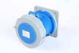 Cee IP67 63A 3p 230V Blue Industrial Panel Mounted Socket