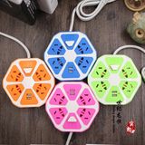 Multi Plug Extension USB Socket Power Outlet 10A 260W