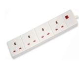 British Extension Strip, Without Switch