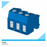 5.08 Pitch 3way Plastic Electrical Screw Terminal Blocks
