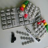 Silk-Screen Elastic Silicone Rubber Button Pad