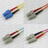 Sc-Sc Om1/Om2/Om3/Om4/Sm/mm Sx/Dx 2.0/3.0 PVC/LSZH Optical Fiber Patch Cord