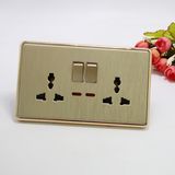 13A Two Gang Switched Muti-Functional Socket Universal 13A Socket