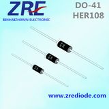 1A Her101 Thru Her108 High Efficiency Rectifiers Diode Do-41 Package
