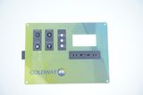 Coldway LED 7 Keyboard Membrane Switch Thin Film Switch Keyboard Membrane Switch