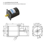 AC Gear Motor Speed Control Motors
