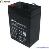 6V4.5ah Rechargeable Maintenance Free AGM SLA Battery Electronic Scale CS6-4.5