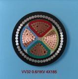 LV PVC Power Cable, VV32 4X185mm2