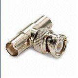 T Type BNC Connector with 0 to 1GHz Frequency Range